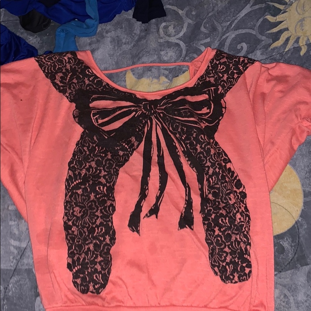 Pink shirt